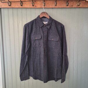 Outerknown Blanket Shirt | Black Jasper